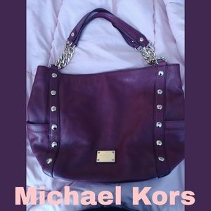 Michael Kors Studded Large Satchel
